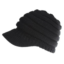 Load image into Gallery viewer, Ponytail Messy Bun Beanie Cap