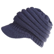 Load image into Gallery viewer, Ponytail Messy Bun Beanie Cap