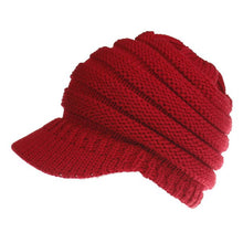 Load image into Gallery viewer, Ponytail Messy Bun Beanie Cap