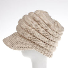 Load image into Gallery viewer, Ponytail Messy Bun Beanie Cap