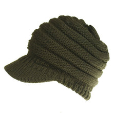Load image into Gallery viewer, Ponytail Messy Bun Beanie Cap