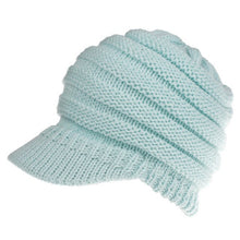 Load image into Gallery viewer, Ponytail Messy Bun Beanie Cap