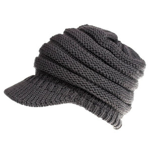 Ponytail Messy Bun Beanie Cap