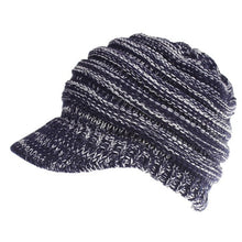 Load image into Gallery viewer, Ponytail Messy Bun Beanie Cap