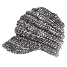 Load image into Gallery viewer, Ponytail Messy Bun Beanie Cap
