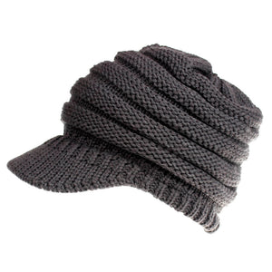 Ponytail Messy Bun Beanie Cap