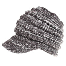 Load image into Gallery viewer, Ponytail Messy Bun Beanie Cap