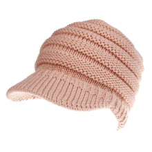 Load image into Gallery viewer, Ponytail Messy Bun Beanie Cap