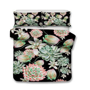 Succulents Garden Duvet Cover Set