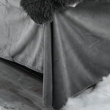 Load image into Gallery viewer, Fluffy Quilt cover set  - Grey - CLEARANCE
