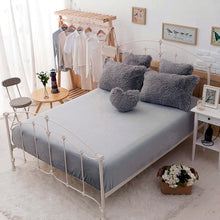 Load image into Gallery viewer, Fluffy Quilt cover set  - Grey - CLEARANCE