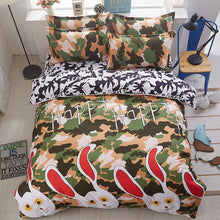 Load image into Gallery viewer, Camouflage Bunny Bed Set
