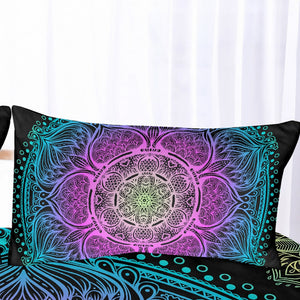 Mandala Quilt Cover Set - Indian Mandala Magic