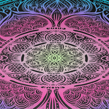 Load image into Gallery viewer, Mandala Quilt Cover Set - Indian Mandala Magic