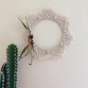 Macrame Mirror