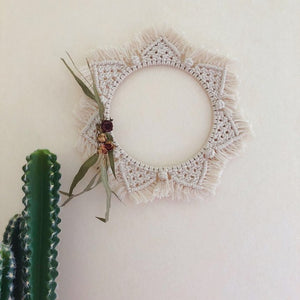 Macrame Mirror