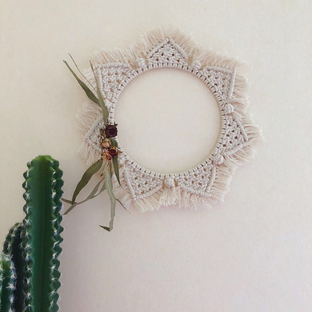 Macrame Mirror