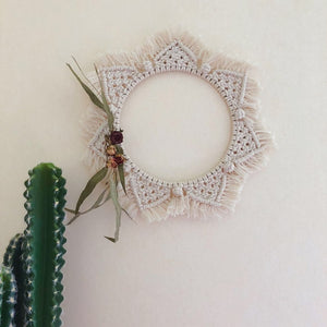 Macrame Mirror