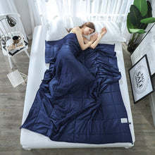 Load image into Gallery viewer, Cotton Gravity Therapy Premium Weighted Blanket
