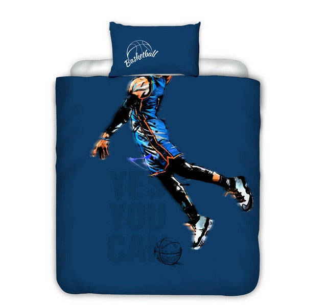 Basketball Bed Set - Single Size