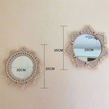Load image into Gallery viewer, Macrame Mirror