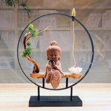 Load image into Gallery viewer, Art Sculpture Buddha Incense Burner