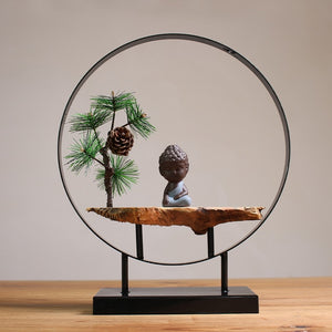 Art Sculpture Buddha Incense Burner