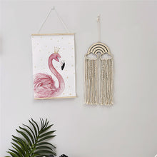 Load image into Gallery viewer, Rainbow Macrame Dream Catcher