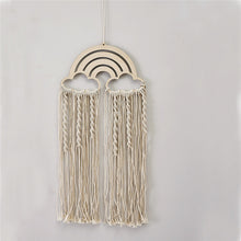 Load image into Gallery viewer, Rainbow Macrame Dream Catcher