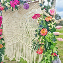 Load image into Gallery viewer, Macrame Arch Backdrop