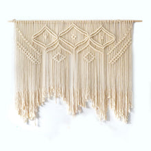 Load image into Gallery viewer, Beige Macrame Wall Hanging