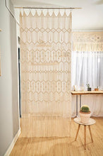 Load image into Gallery viewer, Macrame Wall Art Curtain