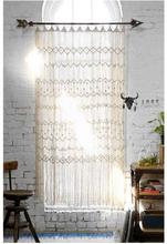 Load image into Gallery viewer, Macrame Wall Art Curtain