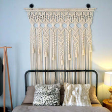 Load image into Gallery viewer, Macrame Hanging Tapestry Curtain