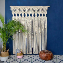 Load image into Gallery viewer, Macrame Hanging Tapestry Curtain