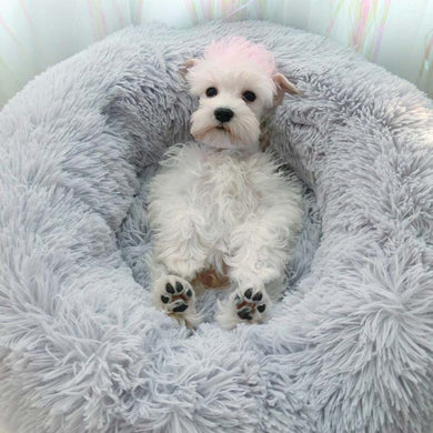 Fluffy Calming Pet Bed
