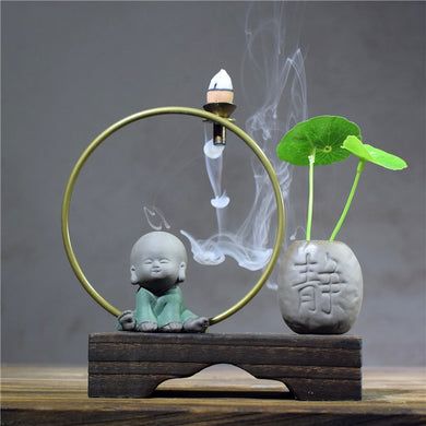 Zen BackFlow Incense Burner