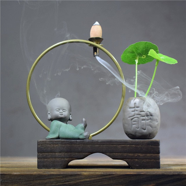Zen BackFlow Incense Burner