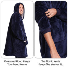 Load image into Gallery viewer, Blanket Hoodie - Red or Blue