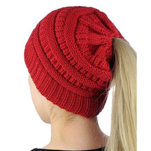 Load image into Gallery viewer, Ponytail Beanie