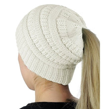 Load image into Gallery viewer, Ponytail Beanie