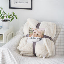 Load image into Gallery viewer, Luxurious Large Warm Sherpa Throw Blanket
