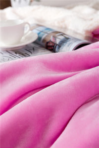 Luxurious Large Warm Sherpa Throw Blanket