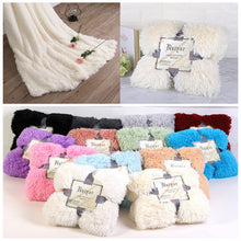 Load image into Gallery viewer, Fluffy Velvet Fleece Throw Blanket - Cot to Queen Size