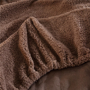 Faux Lambswool Fleece  Fitted Bed Sheet