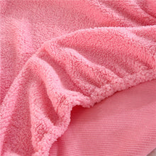 Load image into Gallery viewer, Faux Lambswool Fleece  Fitted Bed Sheet