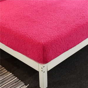 Faux Lambswool Fleece  Fitted Bed Sheet