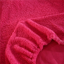 Load image into Gallery viewer, Faux Lambswool Fleece  Fitted Bed Sheet