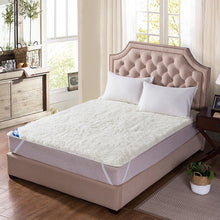 Load image into Gallery viewer, 100% Wool Quilted Mattress Topper