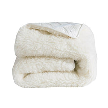 Load image into Gallery viewer, 100% Wool Quilted Mattress Topper